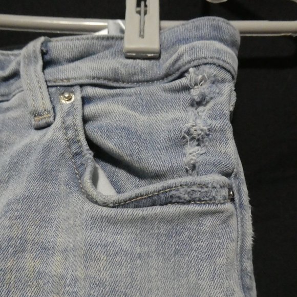 H&M & DENIM  27/30 distressed denim, skinny, low waist, 160/68A - Picture 10 of 16